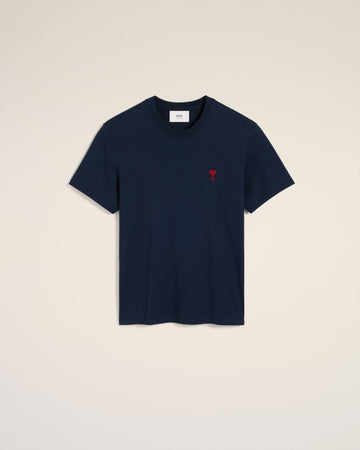 Navy Cotton Ami de Coeur T-Shirt