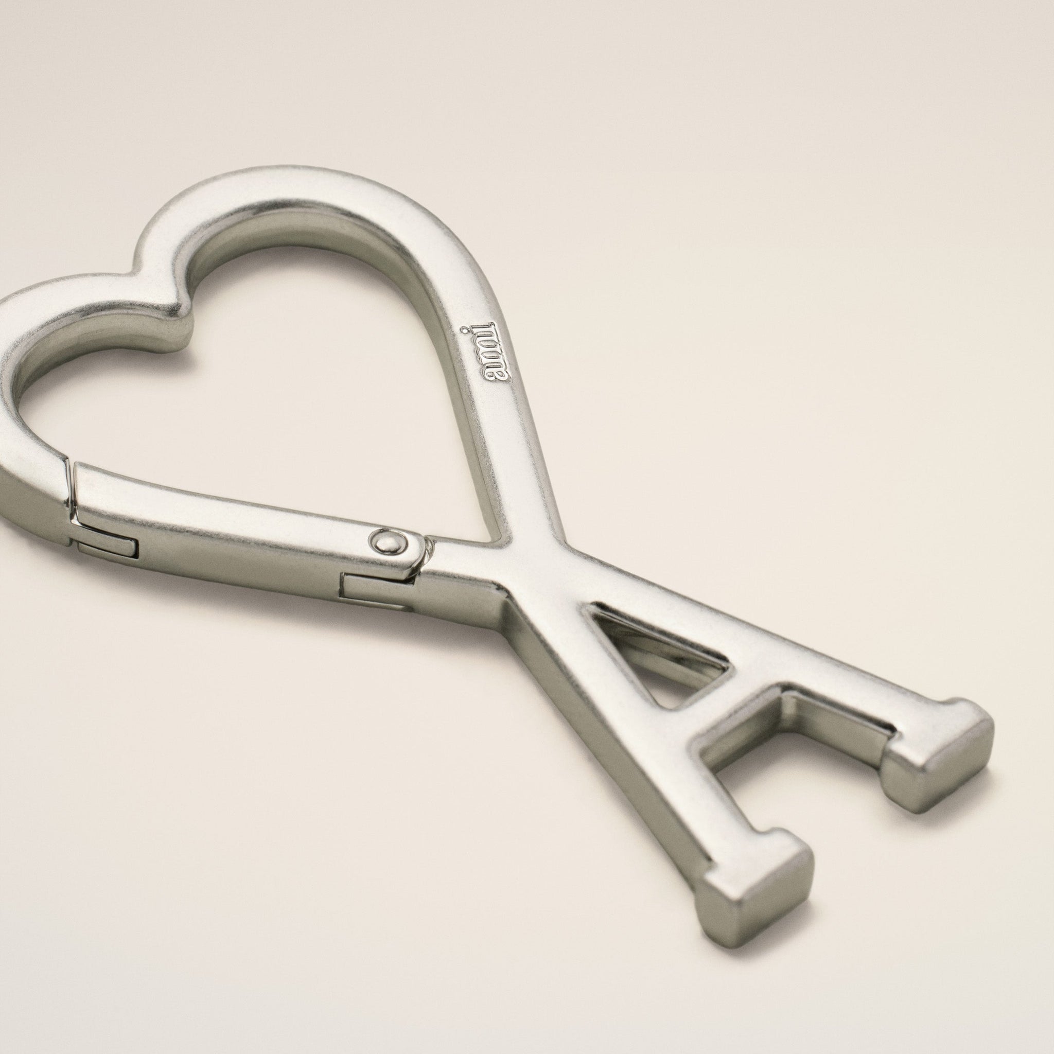 Silver Ami de Coeur Hook Keyring
