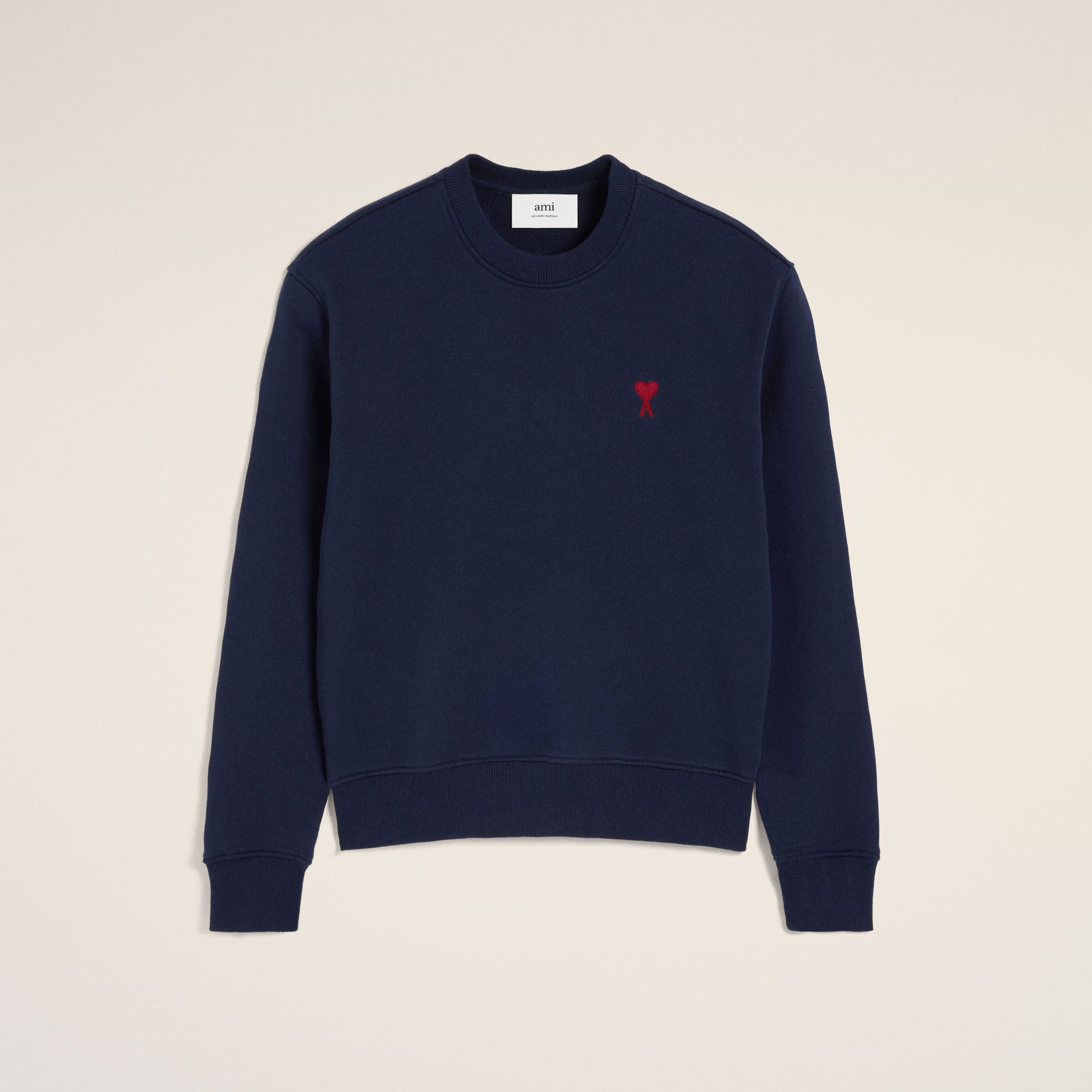 Navy Cotton Ami de Coeur Sweatshirt