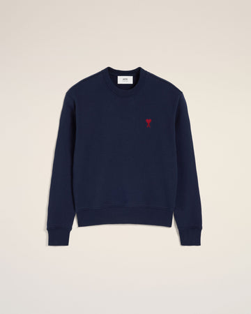 Navy Cotton Ami de Coeur Sweatshirt