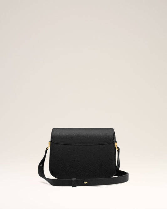 Black Leather Paris Paris Bag
