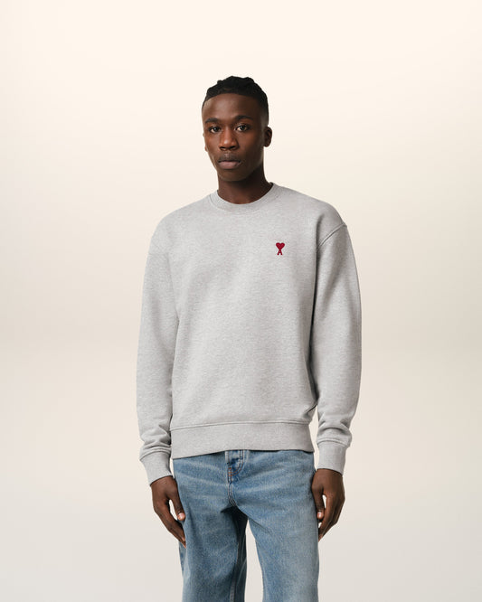 Grey Cotton Ami de Coeur Sweatshirt