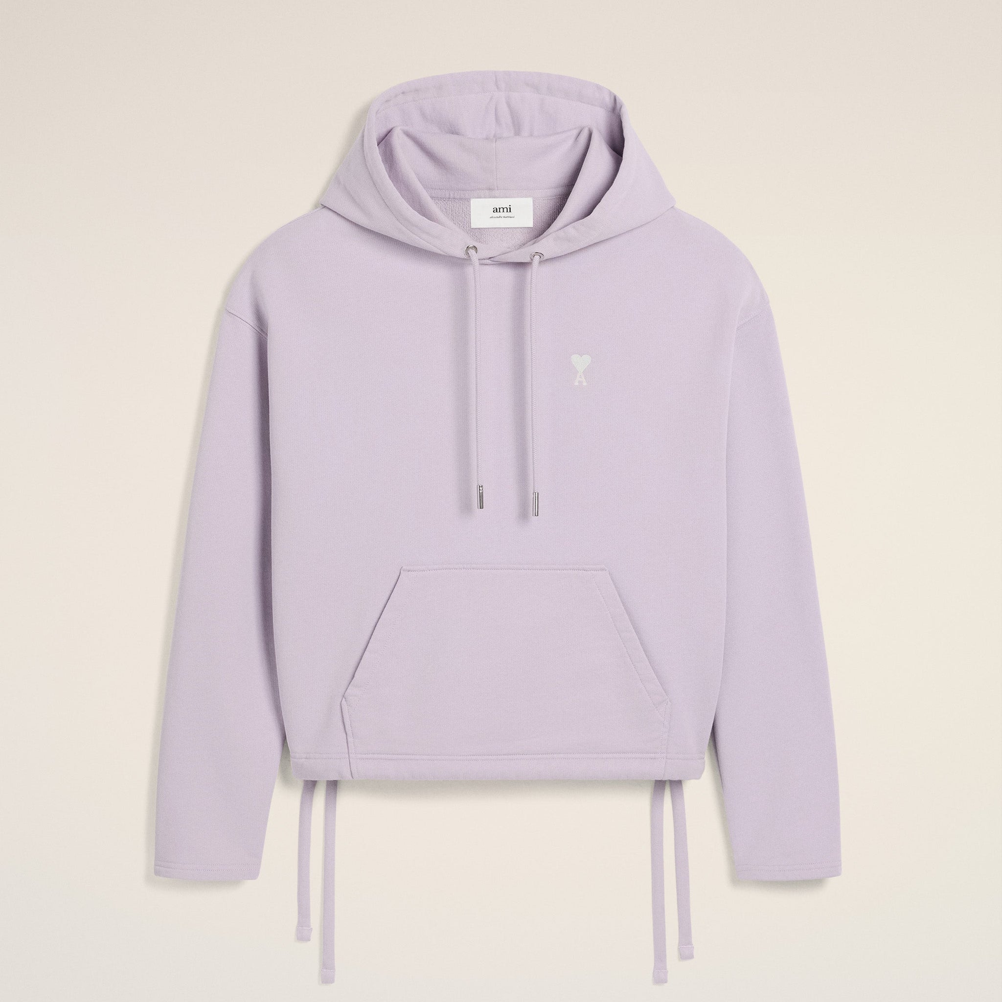 Purple Cotton Ami de Coeur Hoodie