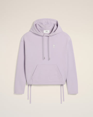 Purple Cotton Ami de Coeur Hoodie