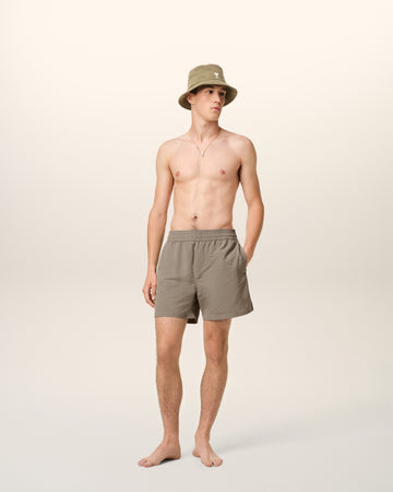 Beige Beach Short