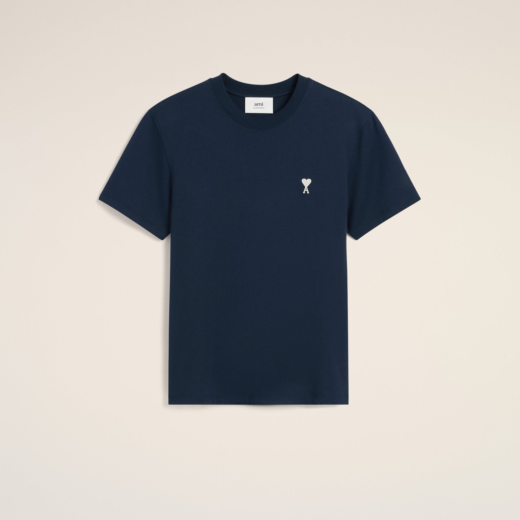 Navy Cotton Ami de Coeur T-Shirt