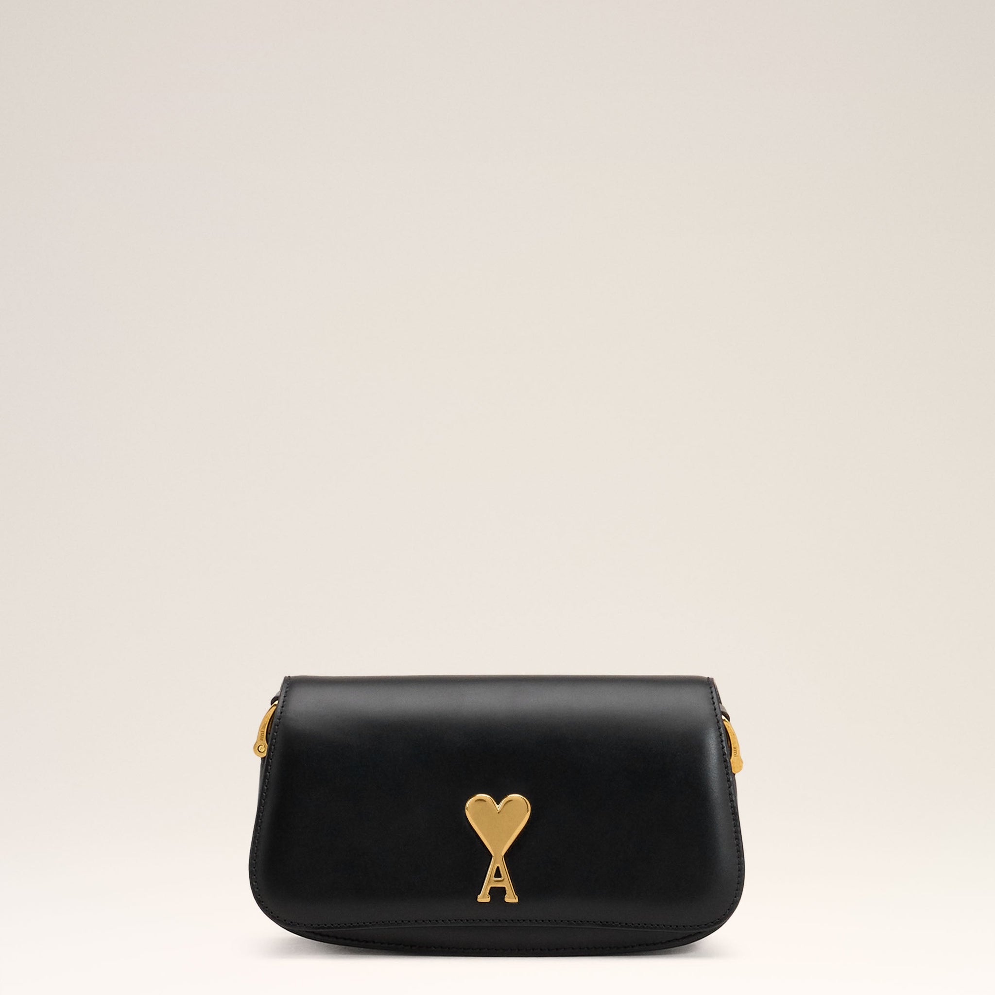 Black Leather Shoulder Bag Paris Paris Bag