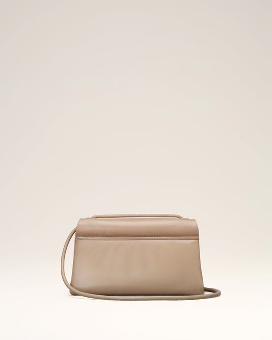 Beige Leather Voulez-Vous Bag