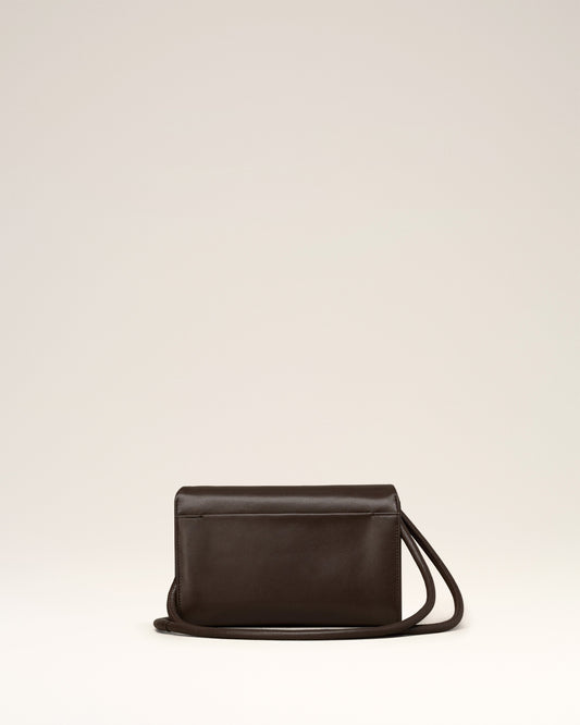 Brown Leather Voulez-Vous Wallet Strap