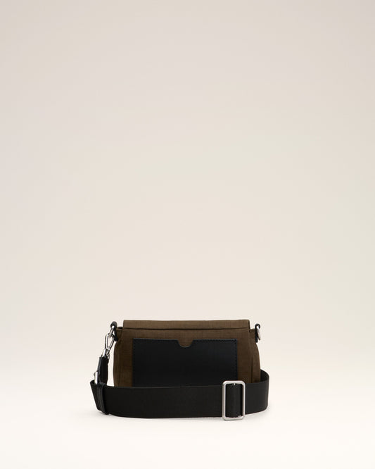 Green Canvas Ami de Coeur Lunch Box Bag