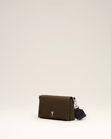 Green Canvas Ami de Coeur Lunch Box Bag