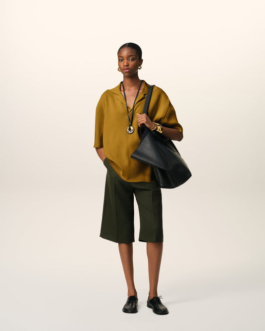 Mustard Short Sleeve Polo