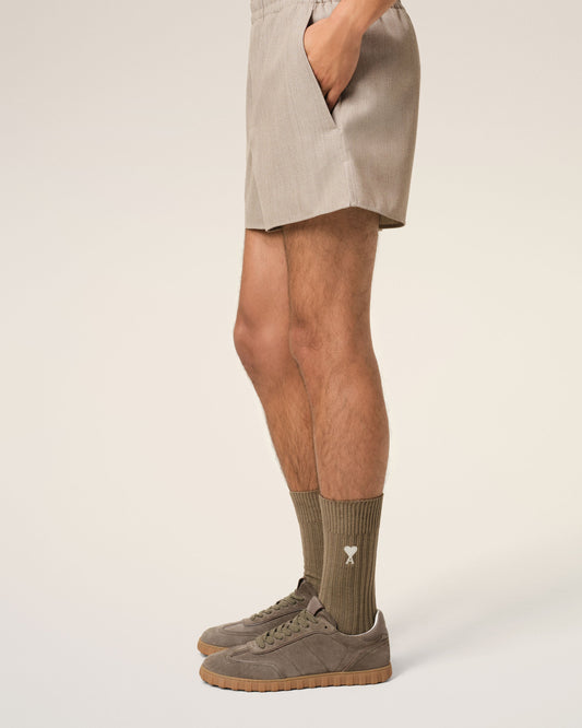 Green Cotton Ami de Coeur Socks