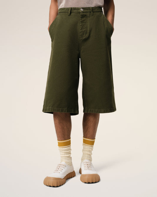 White Cotton Low Top Tempo Canvas Sneakers