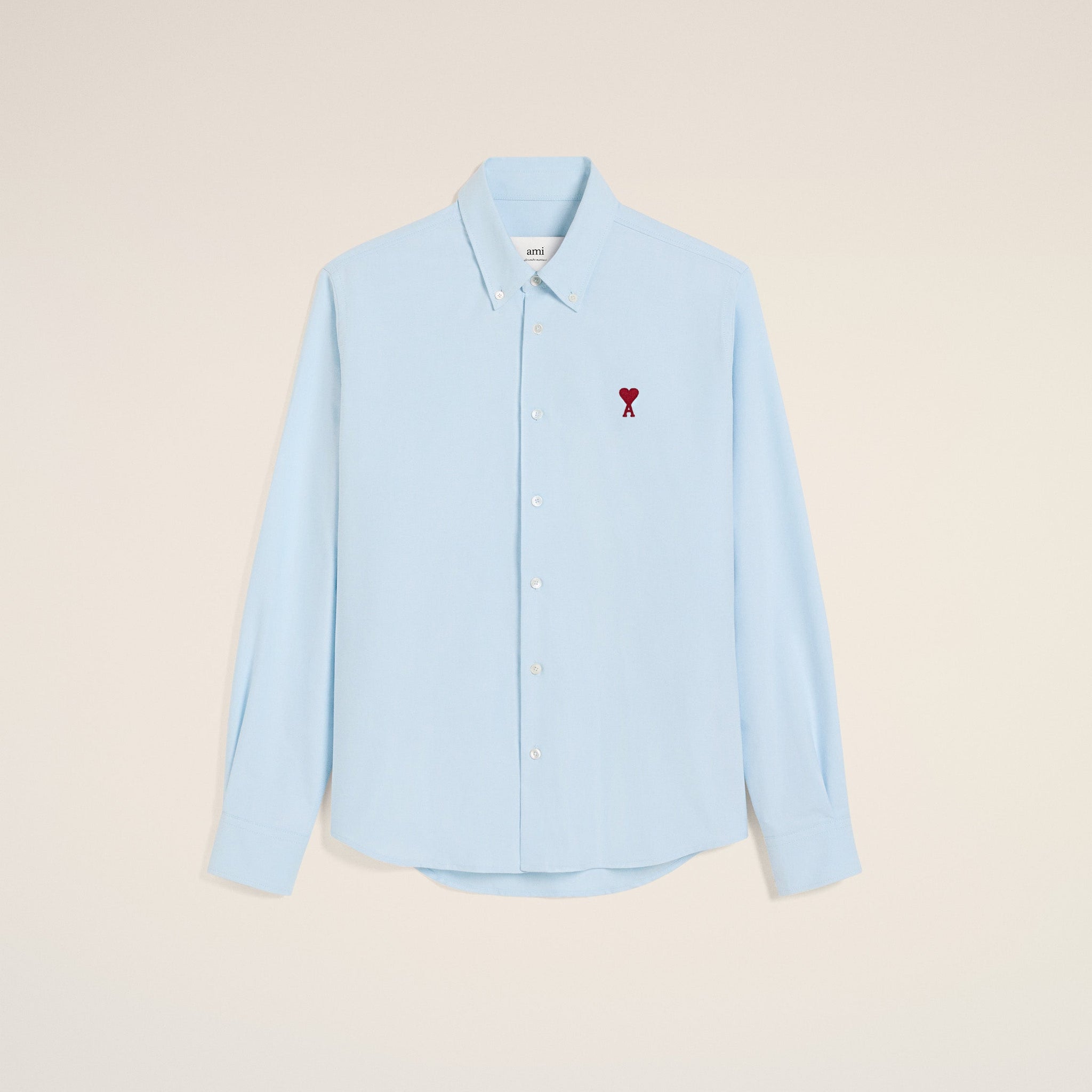 Blue Cotton Button-Down Ami de Coeur Shirt