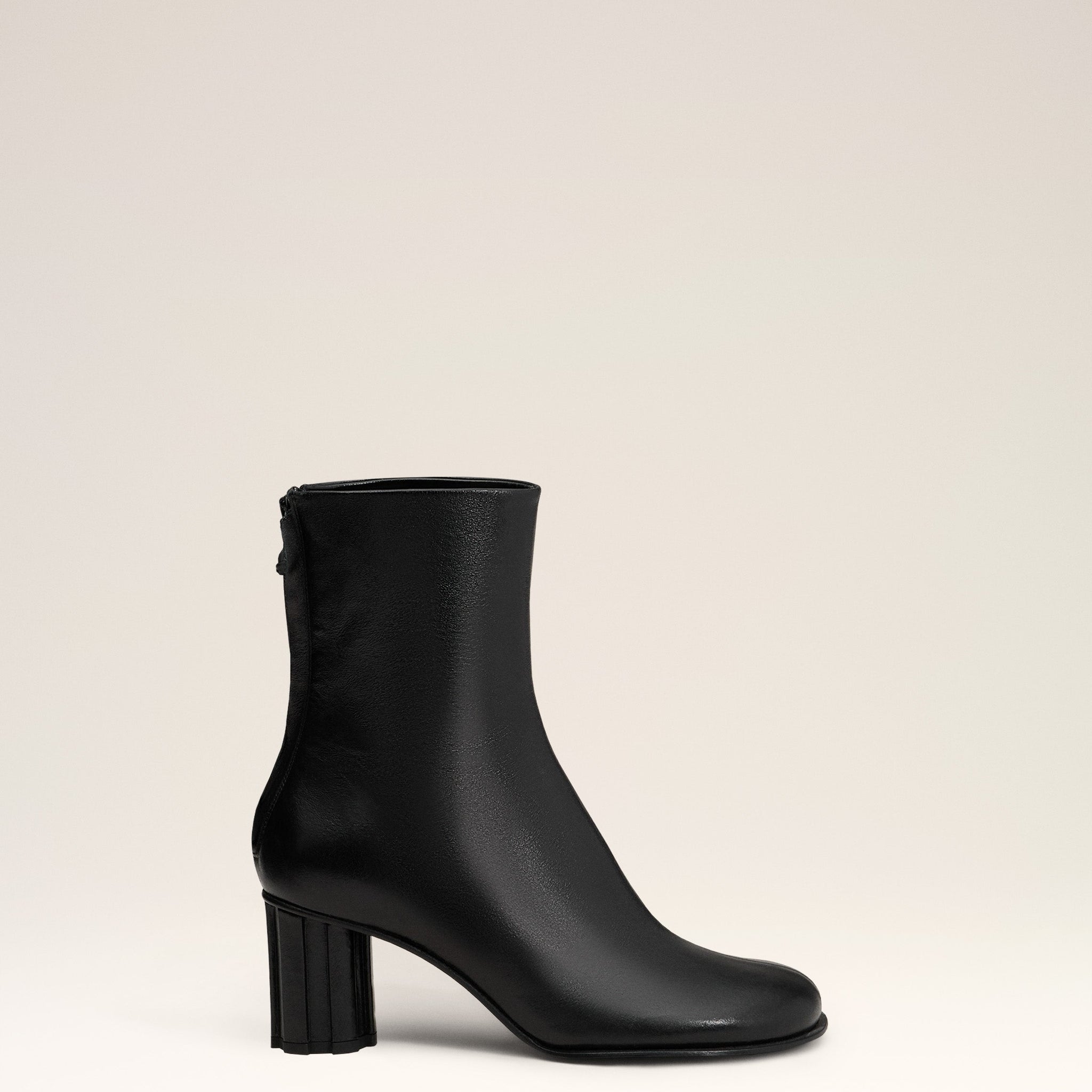 Black Leather Piano Boots