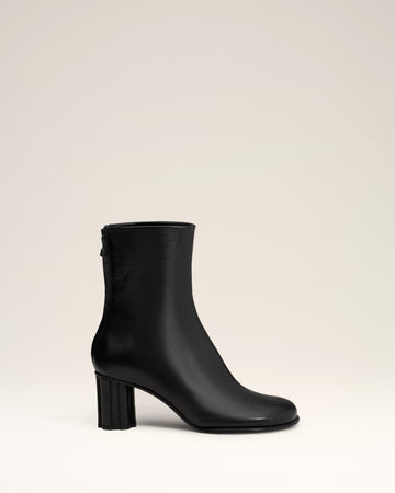 Black Leather Piano Boots