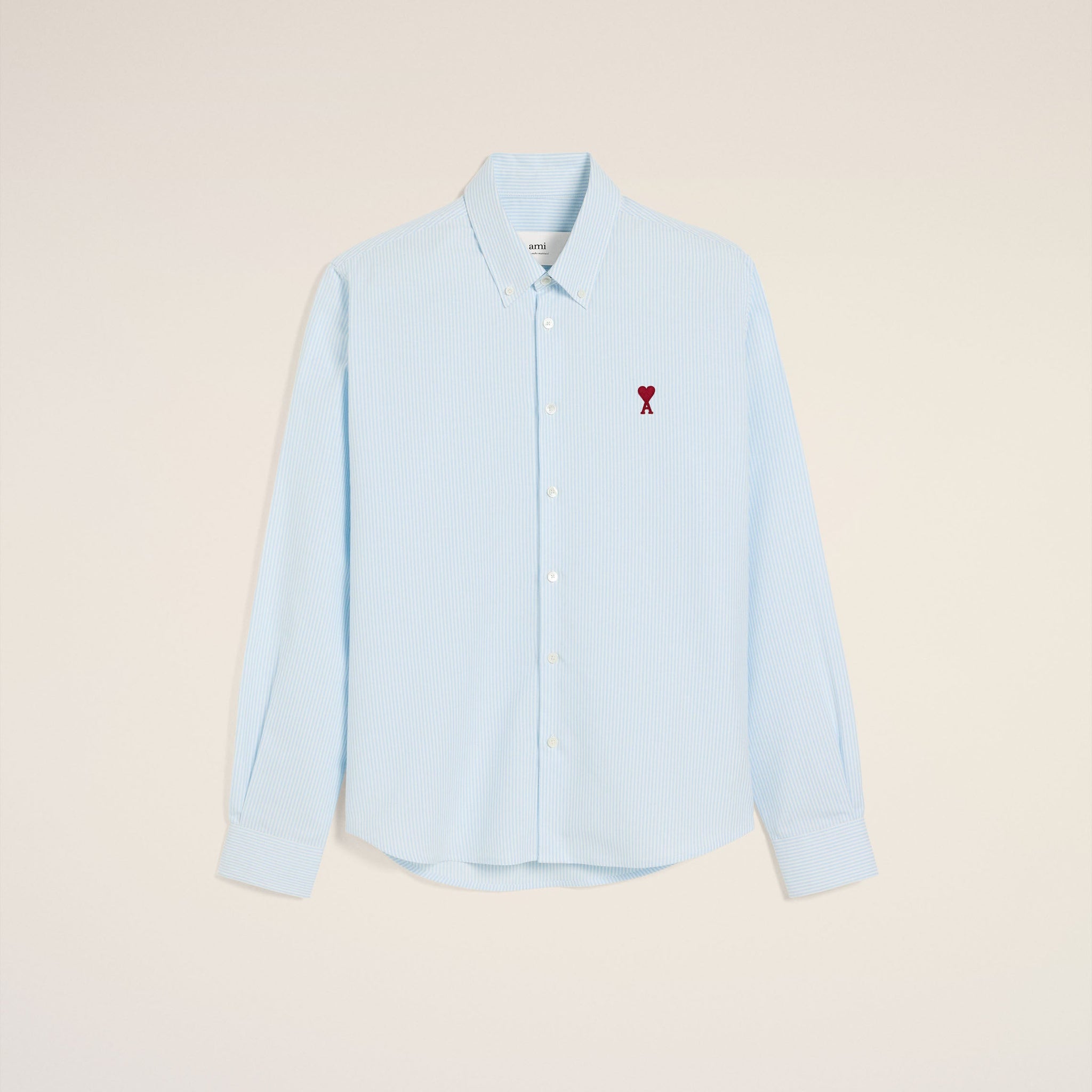 Blue Cotton Button-Down Ami de Coeur Shirt