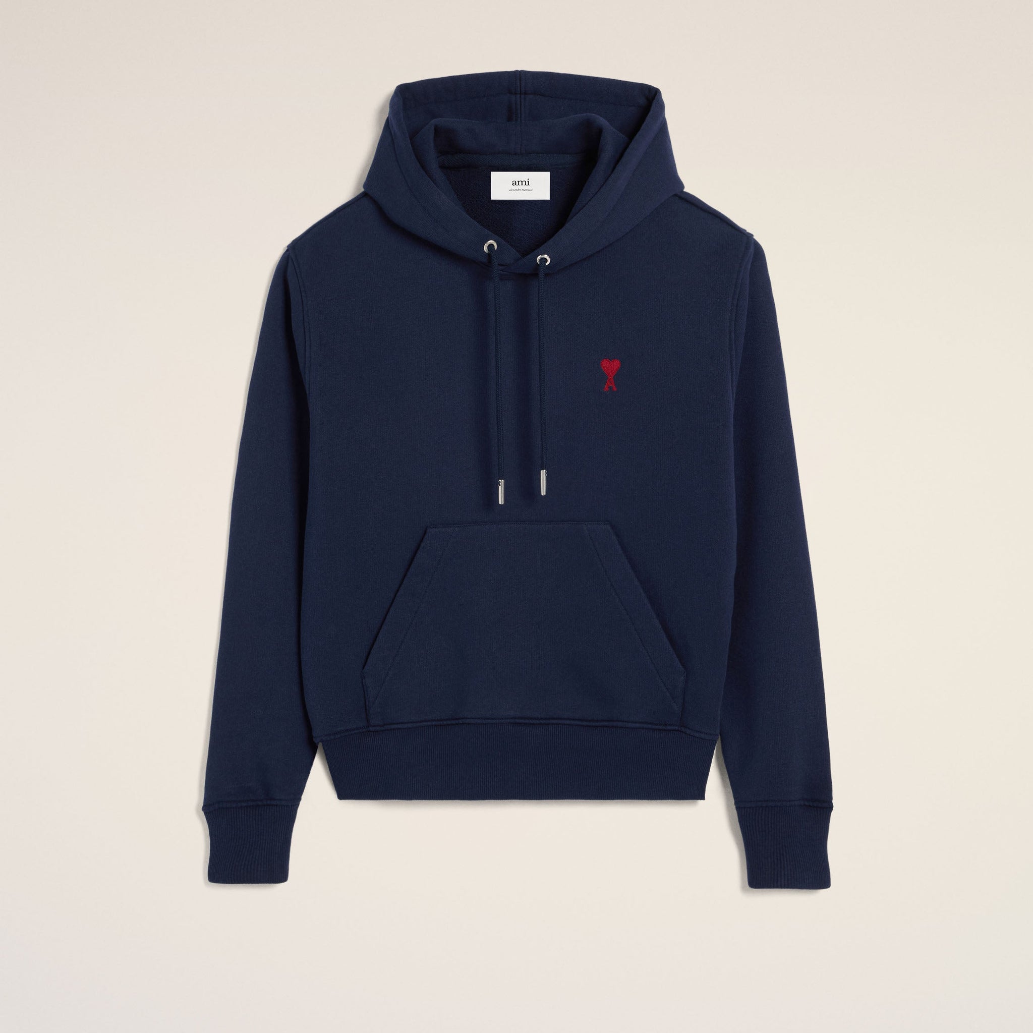 Navy Cotton Ami de Coeur Hoodie