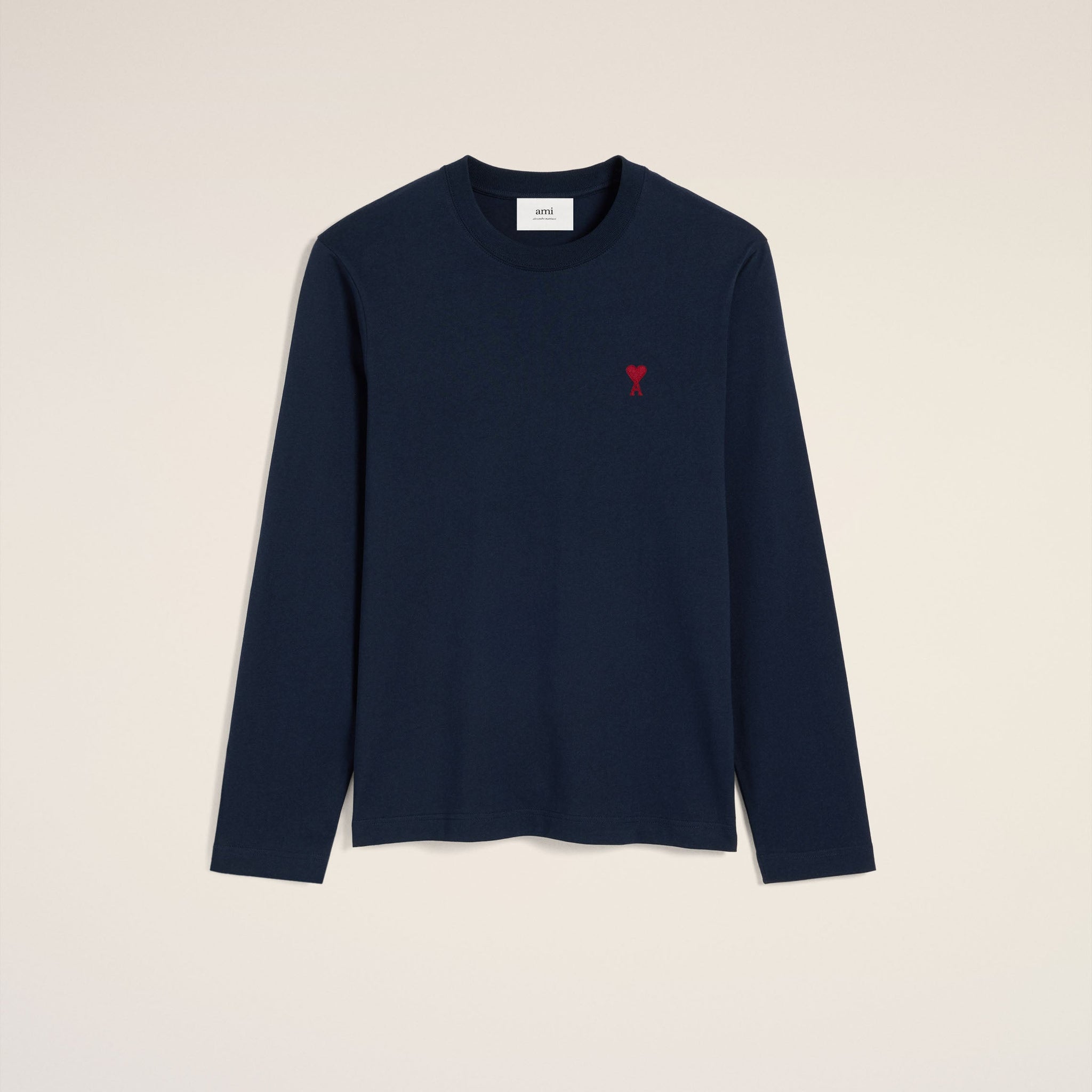 Navy Cotton Ami de Cœur T-Shirt