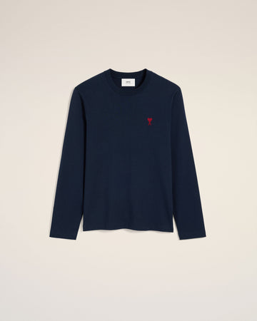 Navy Cotton Ami de Cœur T-Shirt